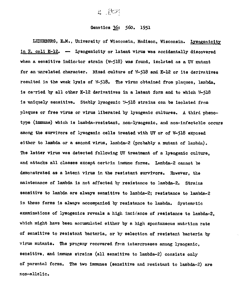 Draft Genetics 36 1951